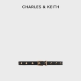 CHARLES&KEITH Легко подходящие аксессуары. CK4-32250225 женский однотонный тонкий ремень с металлической квадратной пряжкой