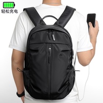 Shoulder Bag Mens 2021 new computer backpack mens large capacity light business travel bag fashion casual schoolbag