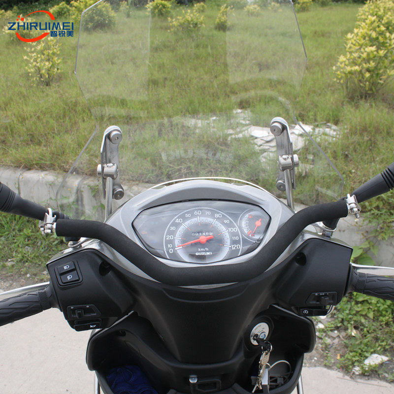 Zhiruimei UU125 modified balance beam cross-beam bracket child armrest is suitable for Suzuki motorcycle accessories