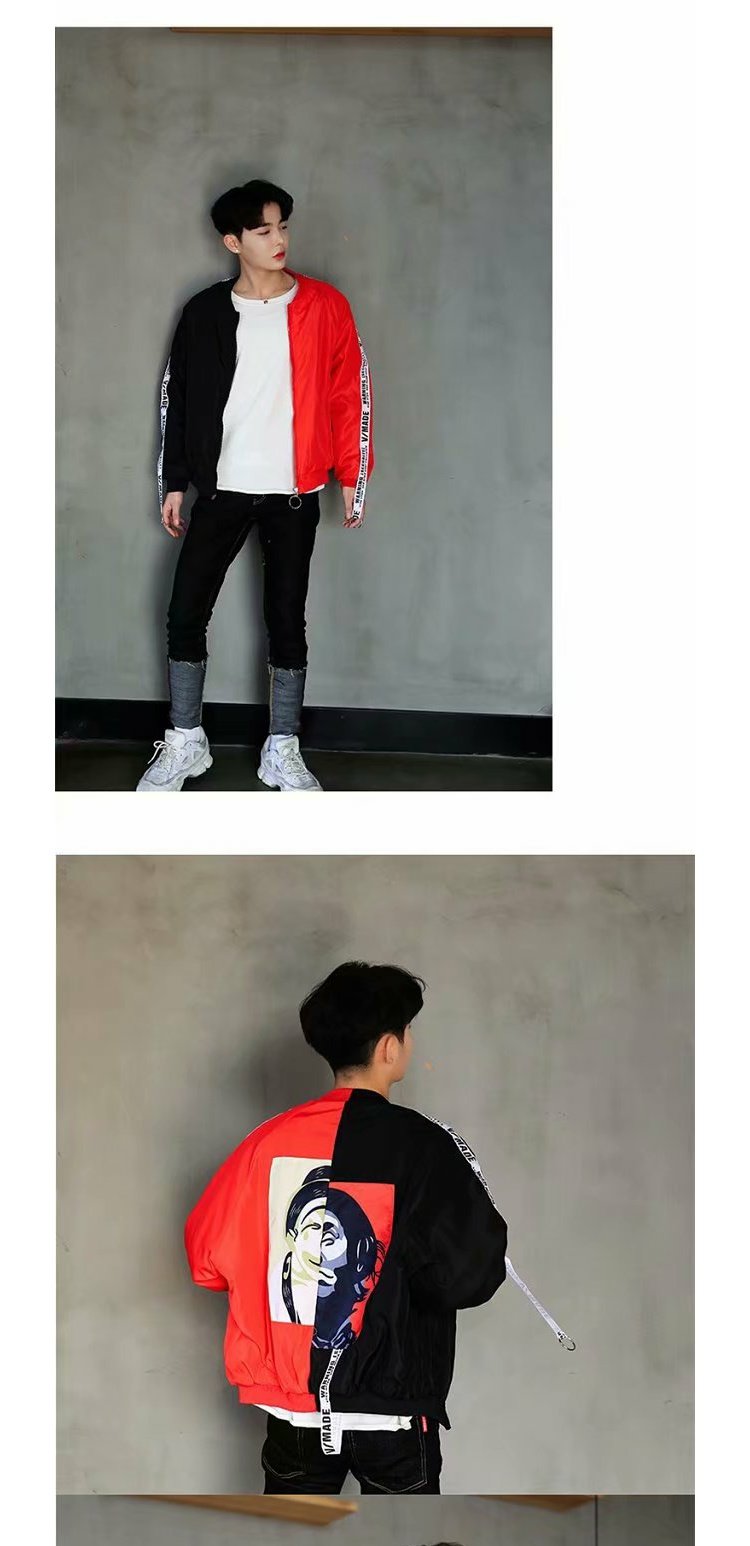 Cotton nam thủy thủ thương hiệu sinh viên lỏng áo khoác cotton mùa đông quần áo ấm bf phong cách Harajuku béo béo hip hop áo khoác áo khoác nam hàng hiệu