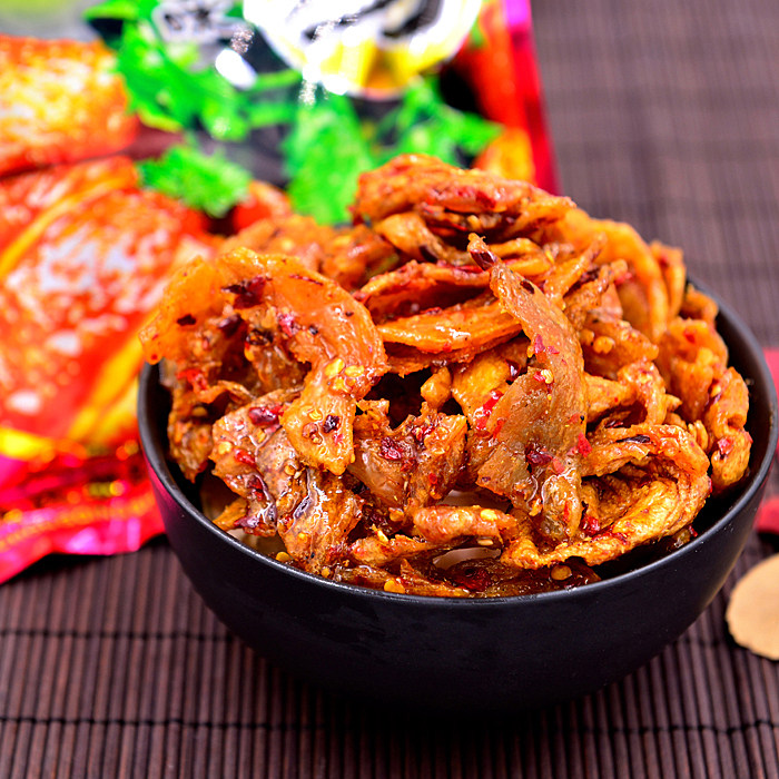 Chongqing style Dengrong saliva chicken 70g*10 bags 20 bags of spicy flavor 8090 post-childhood nostalgic snacks