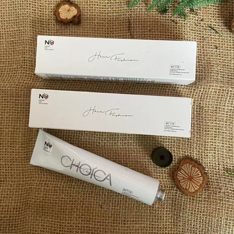 Tide Color Bay Color Dyeing Cream Hair Cream Cover White Hair Single Dye Cream