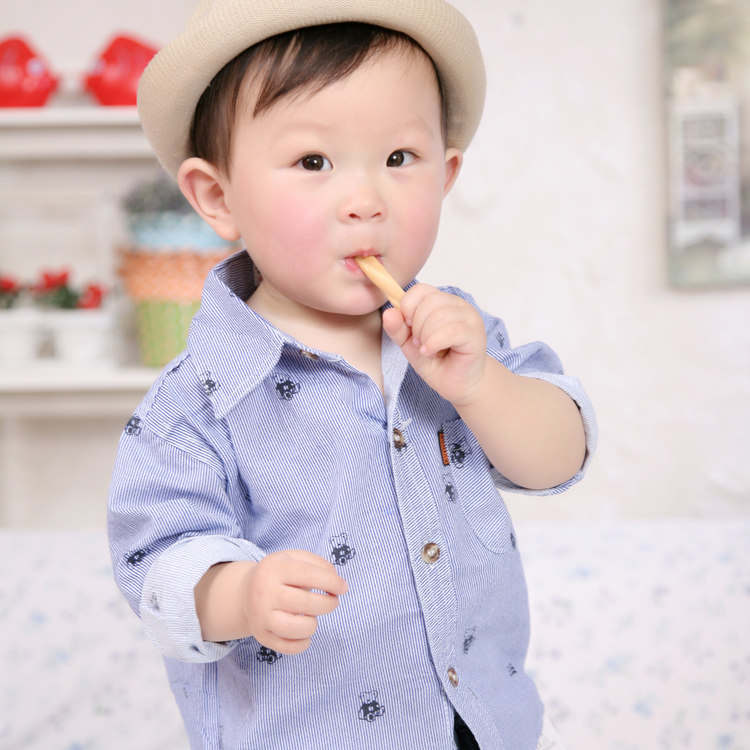 Chemise garcon à manche longue - Ref 2073225 Image 20