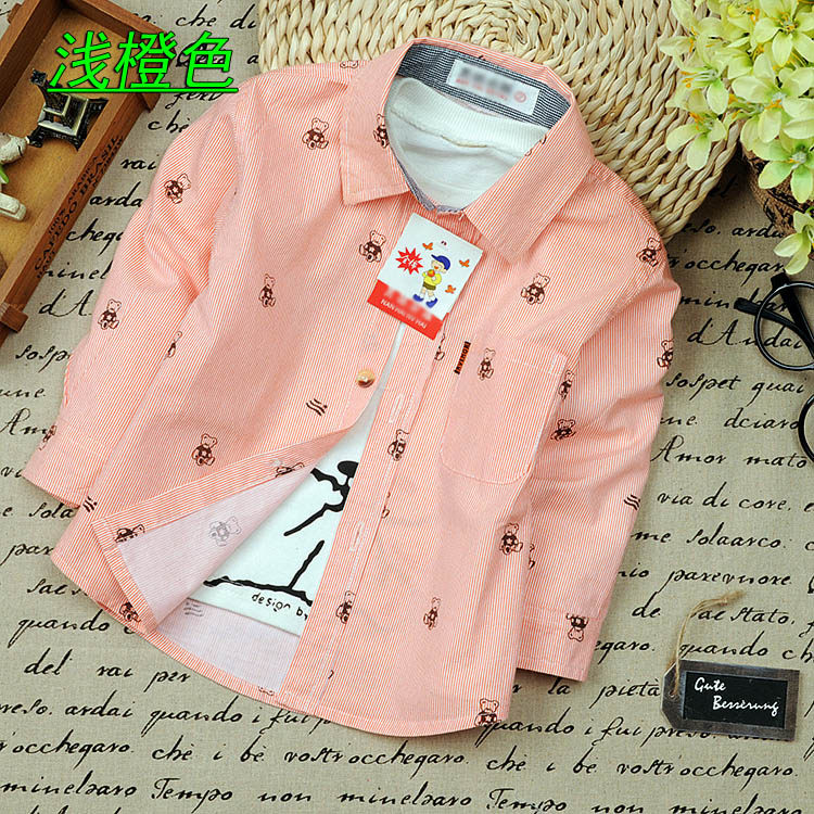 Chemise garcon à manche longue - Ref 2073225 Image 37