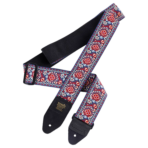 ERNIE BALL Ретро трикотажная гитара, подтяжки, стиль бохо, с вышивкой