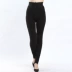 Y tá nhỏ cộng với quần legging nhung của phụ nữ mặc bên ngoài quần bông dày mùa đông kéo dài thắt lưng cao tự tu luyện quần một mảnh bước trên chân quần ấm - Quần nóng lên Quần nóng lên