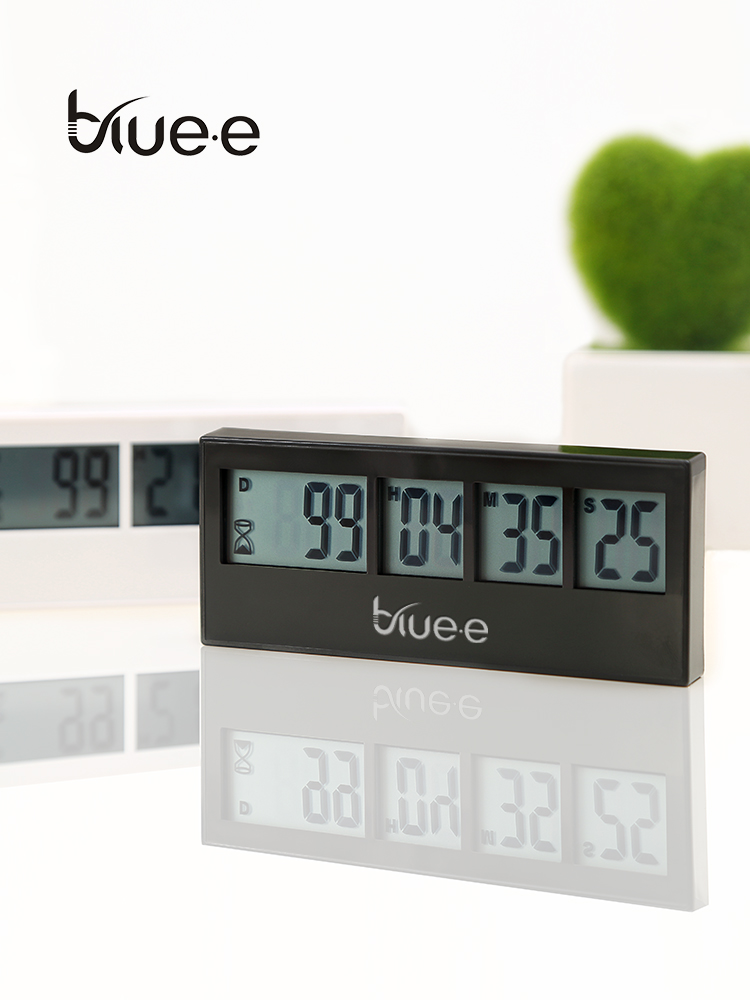 BLUEE student timer College entrance examination multi-function countdown learning electronic stopwatch anniversary 084