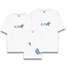 2021年新款高端洋气亲子装夏装纯棉一家