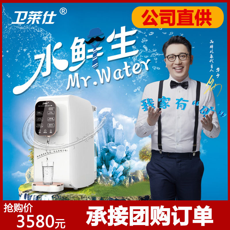 Wei Lai Shi water purifier water fresh raw reverse osmosis water purifier 3 seconds heating direct drinking water purifier team cooperation Hua Shao