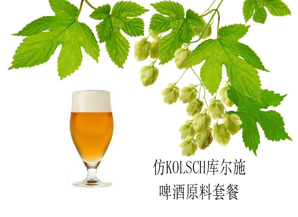 Imitation Kulsch kolsch beer raw material package 19 liters of raw material for brewing tools