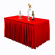 Customized conference tablecloth table skirt square office sign-in event velvet velvet tablecloth tablecloth table cover table cover