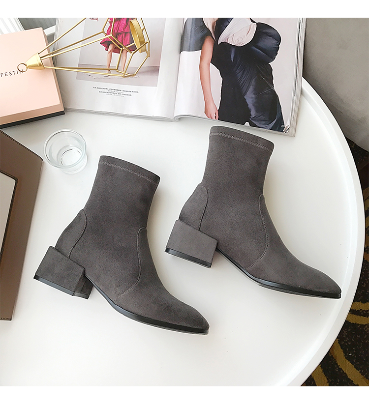 Bottes mi-saison femme en Caoutchouc - Ref 3251401 Image 31