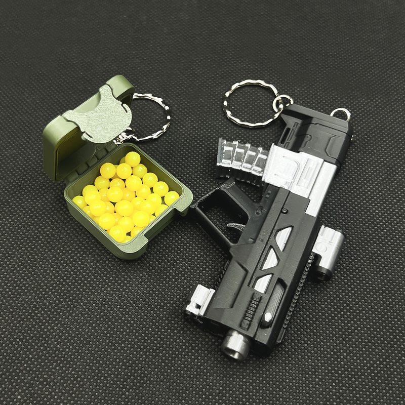 Mini Ar23 Liberator Replica Trigger Pull Biubiu Stress Relief 3D Printed Toy Model Keychain Mini Ar23 Liberator Replica Trigger Pull Biubiu Stress Relief 3D Printed Toy Model Keychain