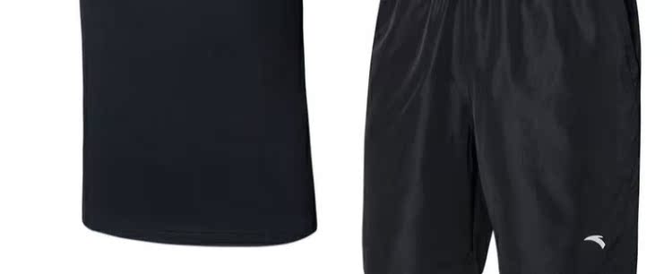 Anta sport suit nam 2019 mùa hè mới quần short áo thun ngắn tay thể thao nam chạy bộ thể dục - Thể thao sau bộ quần áo adidas nam mùa đông