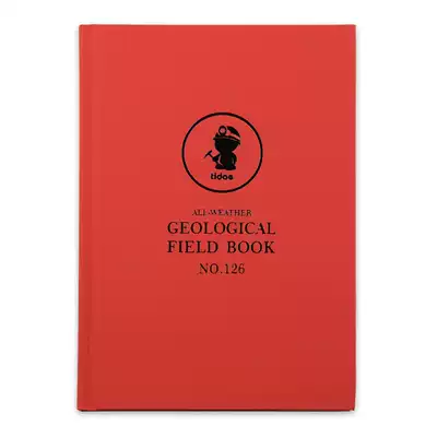 UK Tidea Waterproofing Book Geological Survey Register All-weather Waterproof Notebook