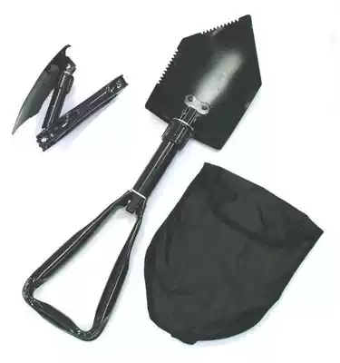 Imported multifunctional forged steel folding shovel engineering folding shovel outdoor folding shovel large folding shovel