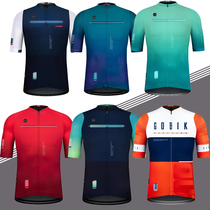 2021 new summer GOBIK slim competitive version milk silk bicycle single suit mens and womens short sleeve cycling suit