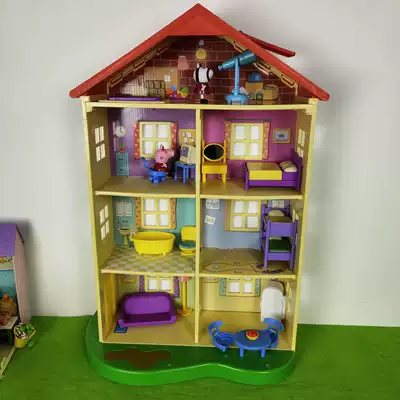 Piggy US version of the Big House genuine sound and light Villa spot luxury toy House