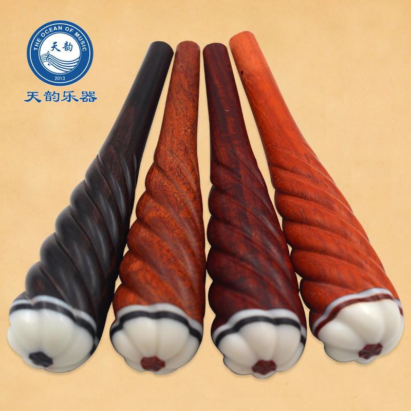 Yueqin Liuqin shaft Rosewood acid branch wood Blood sandalwood Black sandalwood twist type piano shaft musical instrument accessories factory direct sales