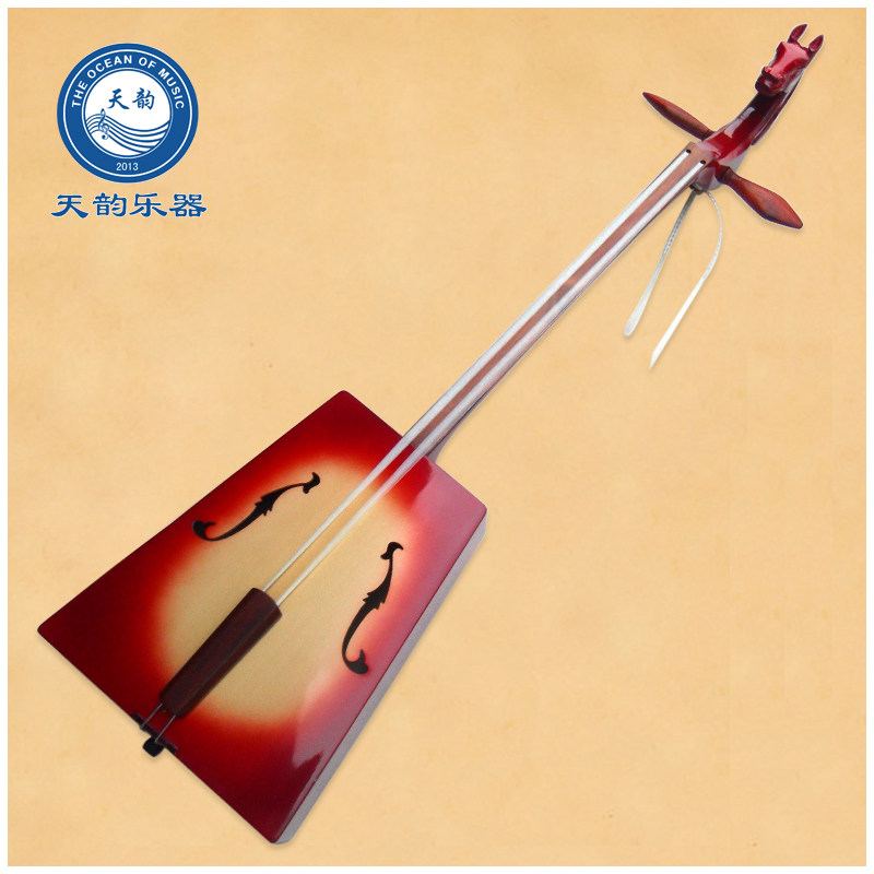 Mongolian musical instrument color wood horse head violin red wood fingerboard child maheen instrument beginology practice manufacturer direct