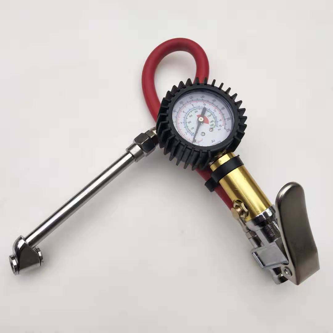 Grip Type Tire Pressure Gun Watch Car Big Truck Tire Gaslighting Bar Smoke Scoop Air Pressure Air Pressure Band Gas Ruler Universal