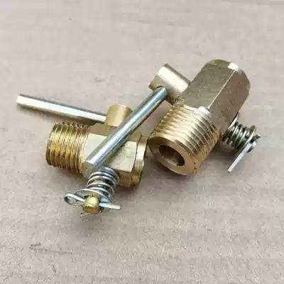 Agricultural vehicle water tank water discharge switch Tricycle tractor single cylinder diesel engine water tank pure copper water discharge switch connector