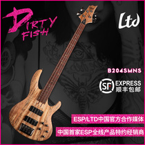 (Dirty Fish Musical Instruments) Indonesian ESPLTD B204SMNS four-string electric bass maple veneer SF
