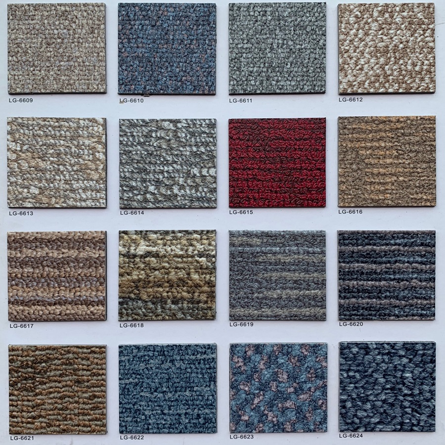 Beauty Dragon Gpvc Plastic Stone Plastic LVT Flooring Commercial PVC Flooring Pure Color PVC Flooring Sheets