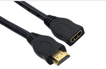 Wall-mounted TV HD HDMI interface extension cable male to female extension HDMI cable 0 3 meters 0 5 meters 1 3 meters