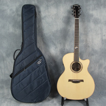 McJack Magic booth A1-E spruce peach flower core veneer electric box folk guitar 41 inch