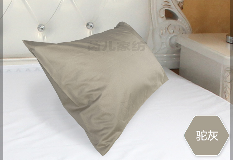 Bán giải phóng mặt bằng đặc biệt Bông cotton satin và lõi gối cotton đặt vỏ gối đơn 50x80cm gối chống giật mình