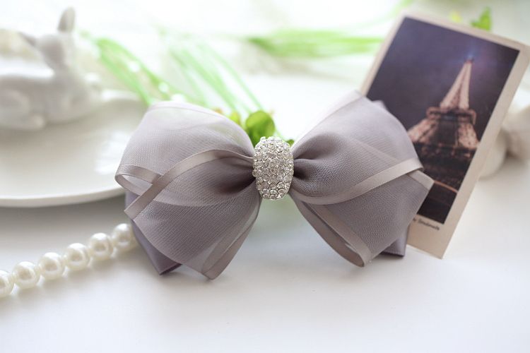 Mai vải nơ phụ kiện tóc khí chất kẹp tóc phiên bản Hàn Quốc của trường đại học gió tấm tóc - Phụ kiện tóc băng đô turban