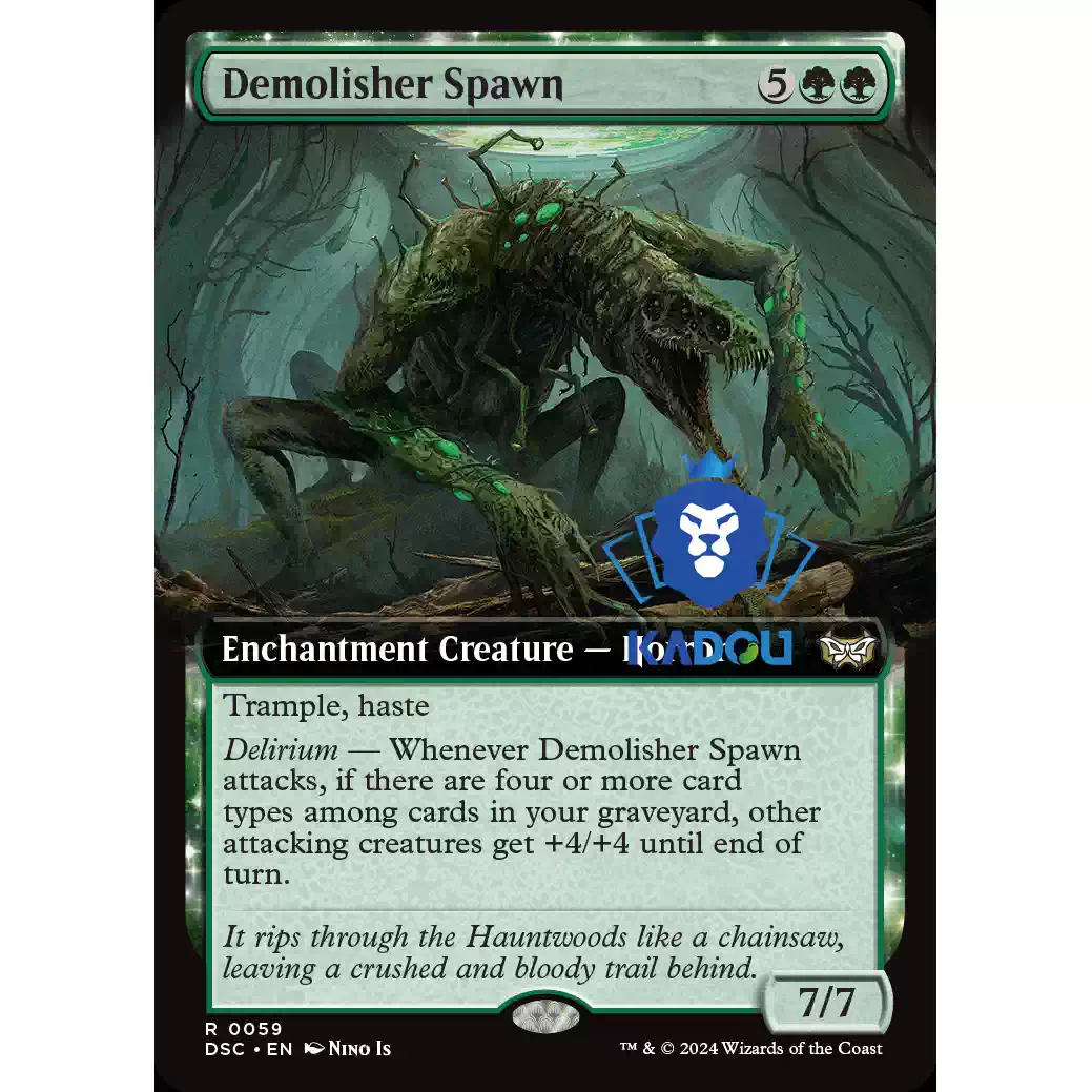DSC 59 毁坏孽种万智牌Demolisher Spawn 宽画