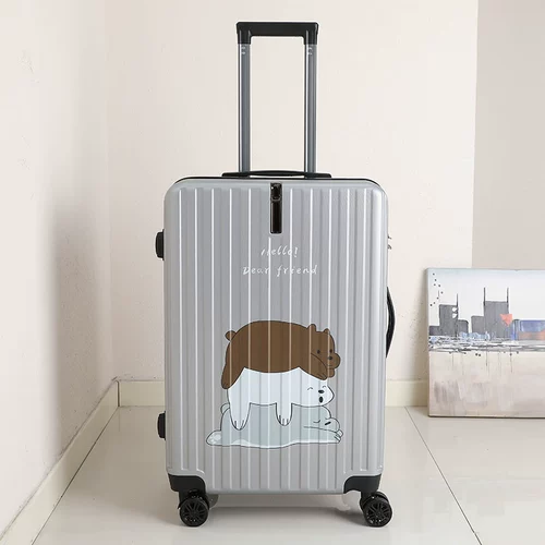 Мультяшный чемодан для путешествий, 24 дюймов, подходит для подростков, подходит для студента