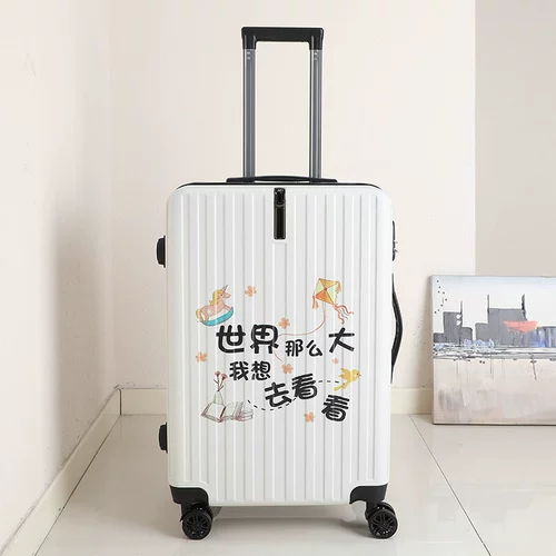 Мультяшный чемодан для путешествий, 24 дюймов, подходит для подростков, подходит для студента