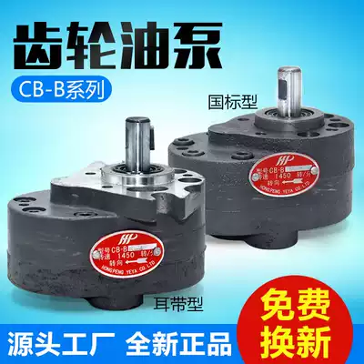 Hydraulic oil pump low pressure gear pump CB-B50 B63 B80 B100 B125 large flow sawing machine lubrication pump