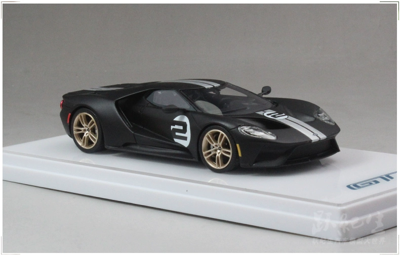 TSM 1:43 Ford GT 2017 # 2 Mô hình xe nhựa tĩnh mô hình xe trang trí quà tặng kỳ nghỉ đồ chơi xếp hình cho bé