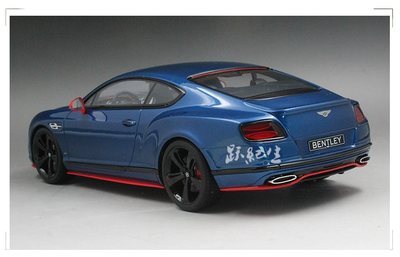 GTsprite 1:18 Bentley GT3-R Phiên bản châu Á Nhựa xe Mô hình xe tĩnh