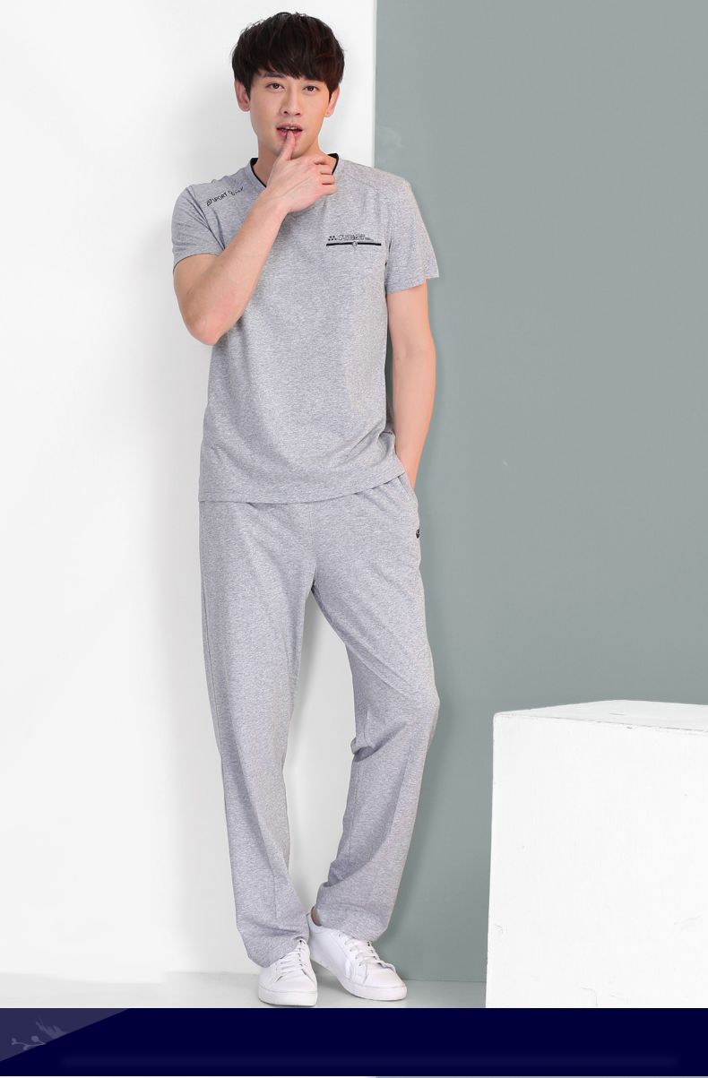City Demei hè mới giản dị cổ chữ V cỡ lớn cotton mỏng thể thao ngoài trời phù hợp với áo thun nam tay ngắn - Thể thao sau bộ thể thao nữ đẹp