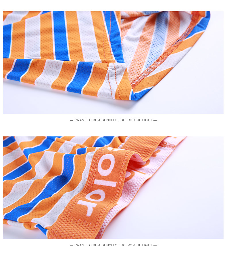 Đồ lót đôi IColor đồ lót nam boyshort đồ lót sọc gợi cảm nữ đồ lót nữ do lot nam