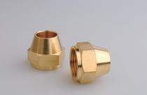 Brass Nut Metric Inch Copper Forged Flared Copper Nut Φ6Φ8Φ10Φ12Φ14
