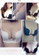 Sexy quây áo ngực hình chữ U dày thép tấm thu thập vô hình dây đeo vớ vớ ngực lớn đồ lót đặt