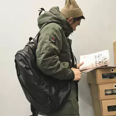 Xu Tailang winter New ins trend American tooling waterproof quilted medium and long version loose hooded men's cotton coat