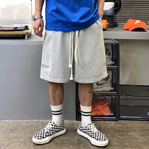 Xu Tailang Brief Han Wind shorts Mens summer thin Tide Cards American Casual Knitting Ins Tide Cards 50% Pants