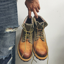 Xu Tailang American trendy tooling Martin boots spring new vintage thick-soled mens casual shoes