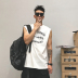 Mỹ thể thao nam vest vest không tay áo thun đi biển thanh niên nam mồ hôi vest vest thương hiệu vest vai ngắn tay ao the thao Lót