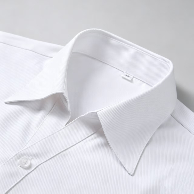 Women's Long-Sleeved Bank Workwear Twill Work Uniform V-Neck Civil Servant Interview Formal Professional White Shirt Women's Long-Sleeved Bank Workwear Twill Work Uniform V-Neck Civil Servant Interview Formal Professional White Shirt