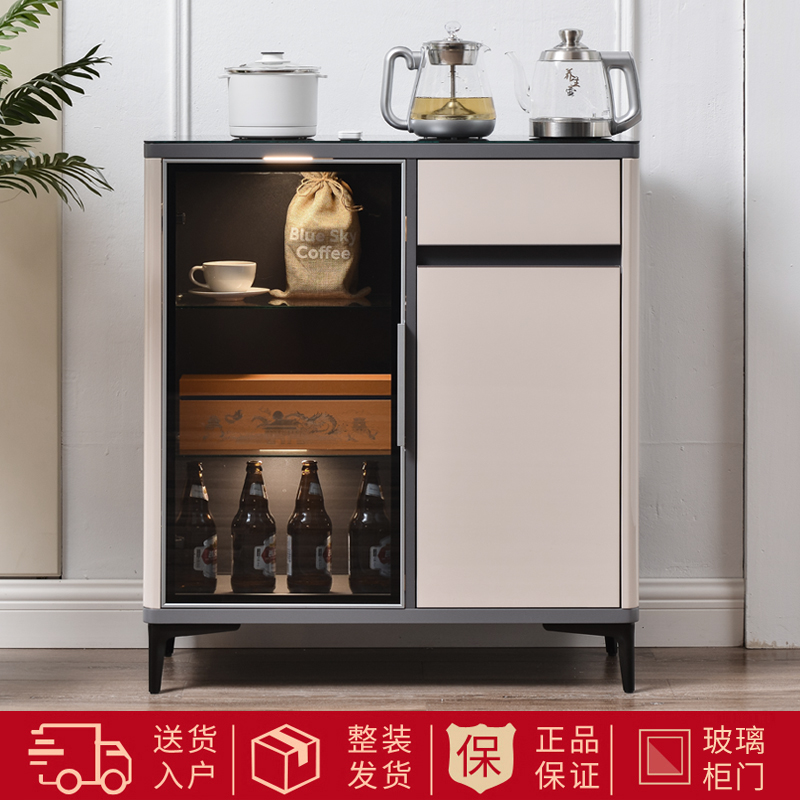 Light luxury tea bar machine home fully automatic high-end intelligent 2021 new living room integrated cabinet modern water dispenser