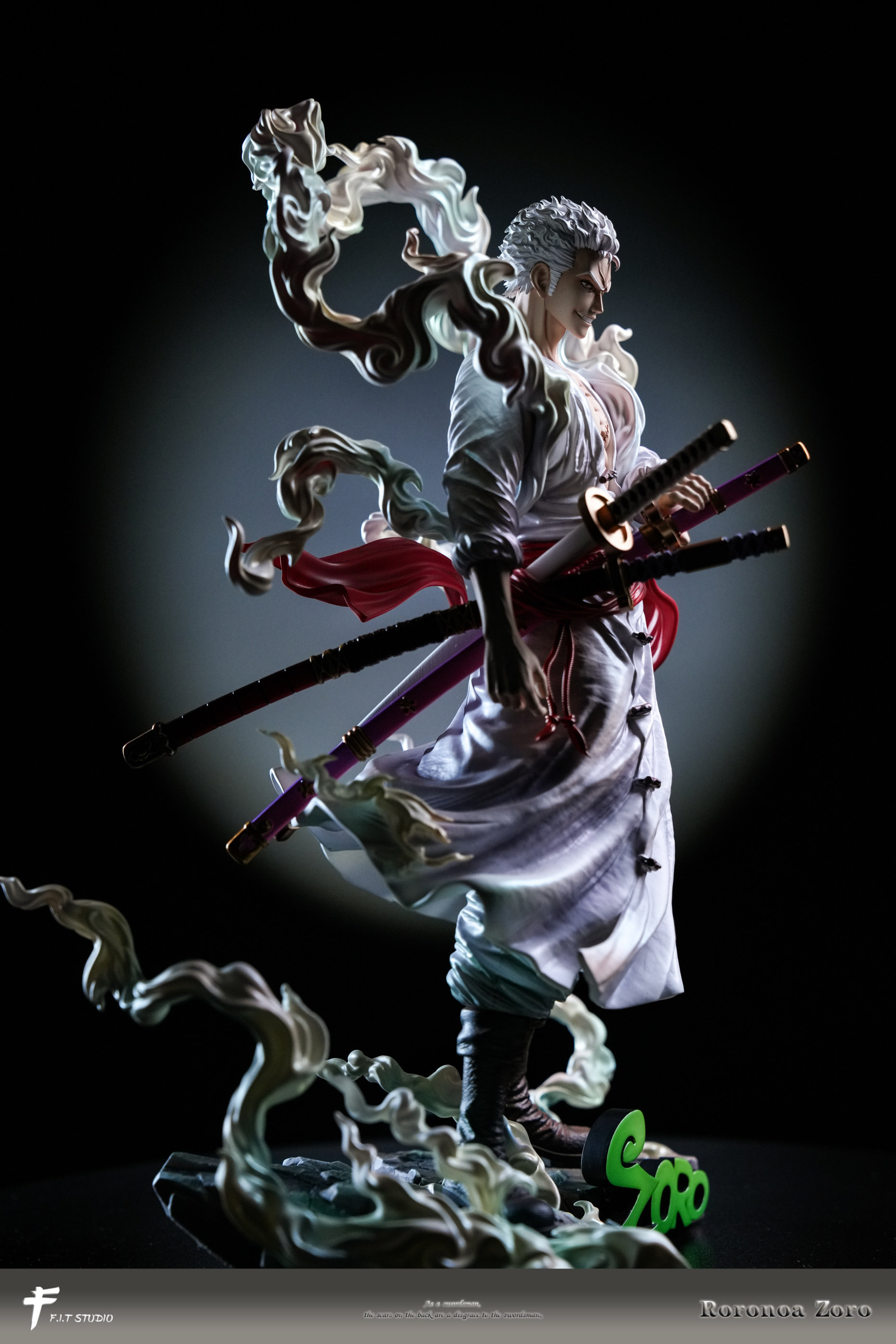 Fit Studios One Piece Nika Roronoa Zoro Resin Statue In Stock