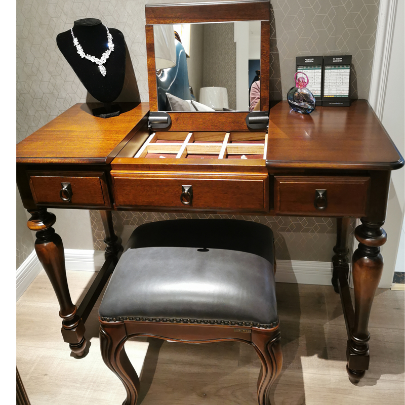 Inhao Fifth Avenue Furniture Brand American furniture making-up bench makeup table